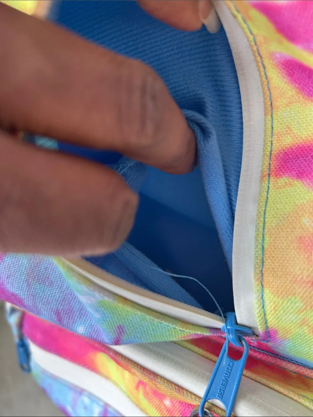 Converse Tie-Dye Backpack in Pink, Yellow, Blue & Purple